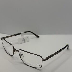 Mens Pierre Cardin PC6817 Eyeglass frames Silver gun metal 58-18-145 glasses NWT